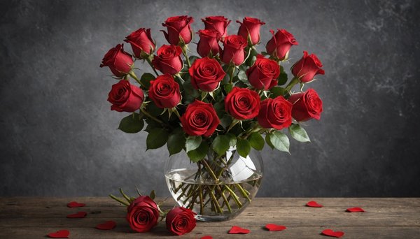 Bouquet de rose rouge pour une Saint-Valentin inoubliable