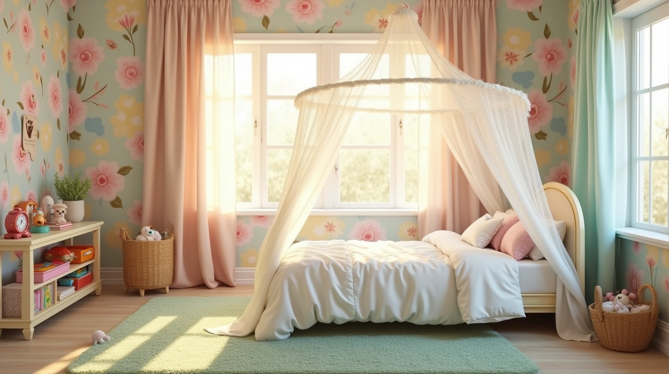 Les différents styles de papiers peints adaptés aux envies des filles